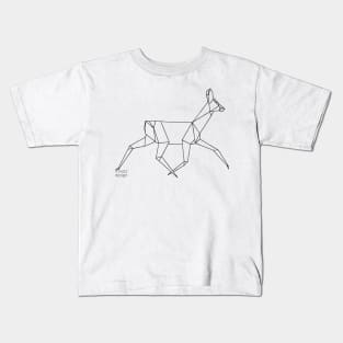 Origami Deer Kids T-Shirt